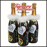 飾りボトル　スワロデコKing&Queen　クリスタルボトルデコレーション　高級ボトル　XO-Super Deluxe スーパーデラックス
